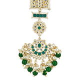 Ashni Green Chabi Challa/Challa Waist Chain