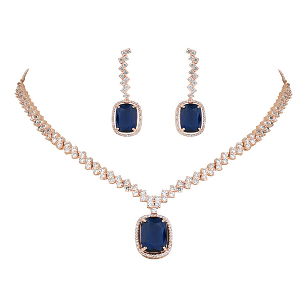 Nova Blue Necklace Set