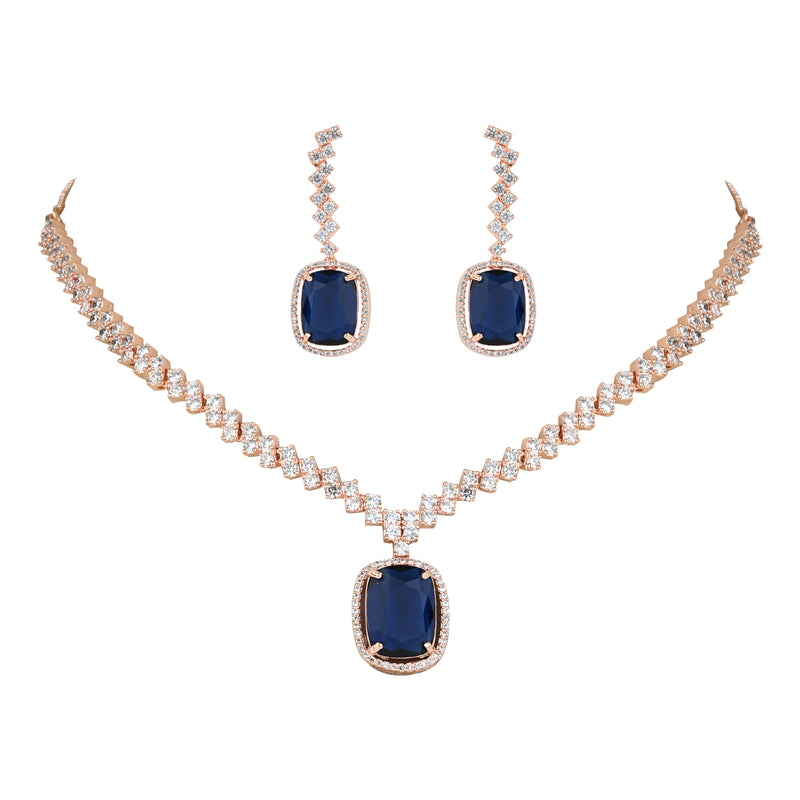 Nova Blue Necklace Set