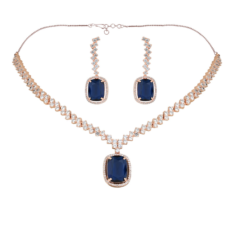 Nova Blue Necklace Set