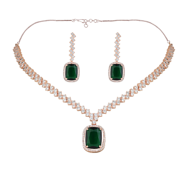 Nova Emerald Necklace Set