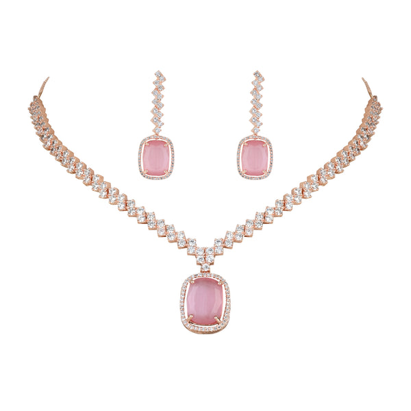 Nova Pink Necklace Set