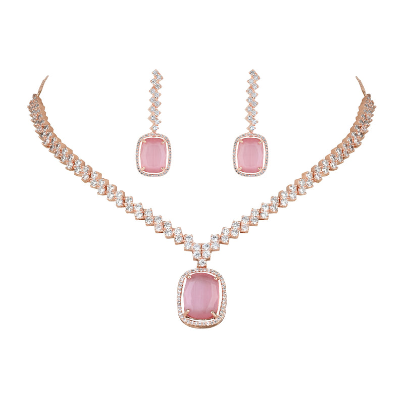 Nova Pink Necklace Set