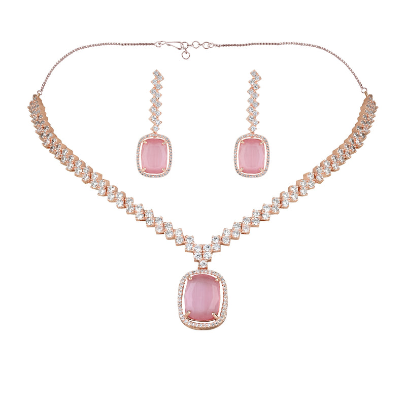 Nova Pink Necklace Set