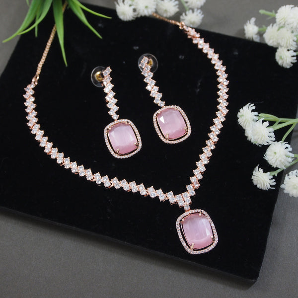 Nova Pink Necklace Set