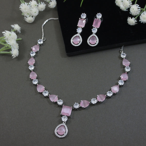 Livia Pink Necklace Set