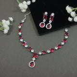 Livia Ruby Necklace Set