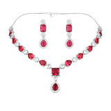 Livia Ruby Necklace Set