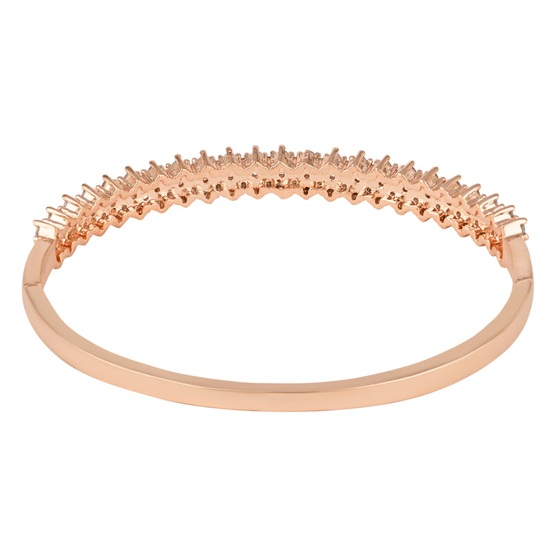 Elayna RoseGold Zirconia Bracelet