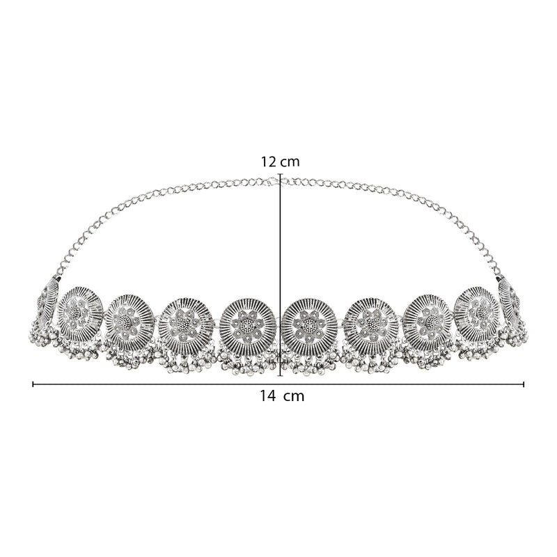 Pradha Oxidised Kamarbandh/Waist Belt