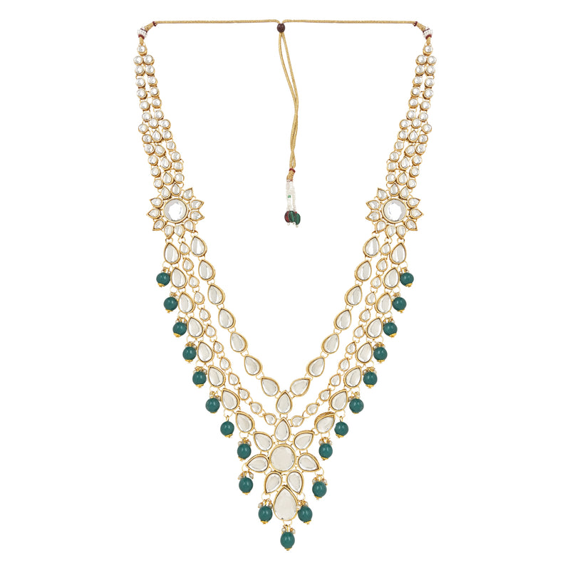 Suhasini Green Bridal Jewellery Set