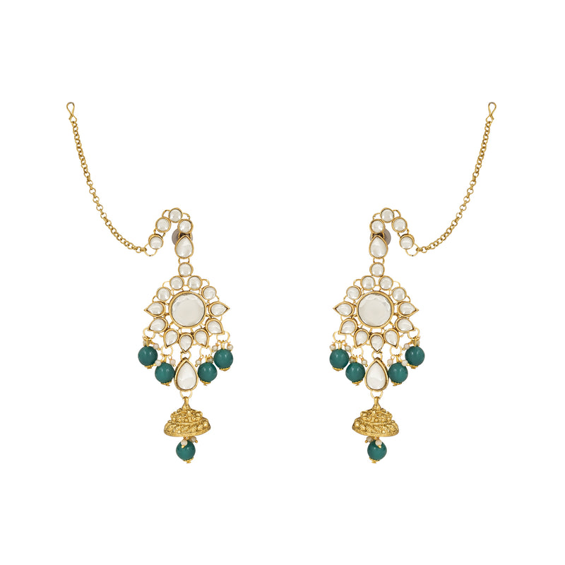 Suhasini Green Bridal Jewellery Set