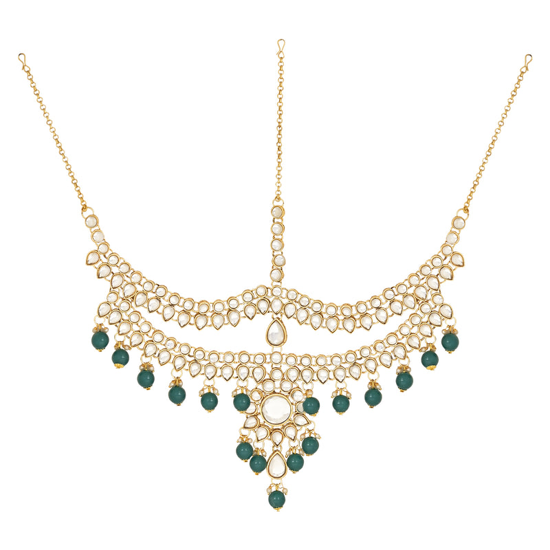 Suhasini Green Bridal Jewellery Set