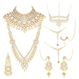 Suhasini White Bridal Jewellery Set