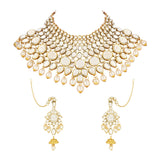 Suhasini White Bridal Jewellery Set