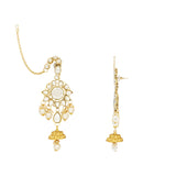 Suhasini White Bridal Jewellery Set