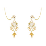 Suhasini White Bridal Jewellery Set