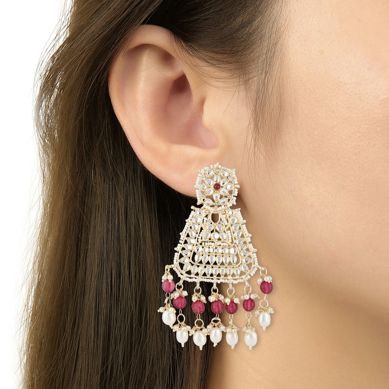 Shesha Wine Earrings