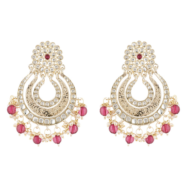 MUSKAN Wine EARRINGS