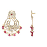 MUSKAN Wine EARRINGS