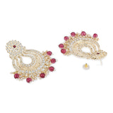 MUSKAN Wine EARRINGS