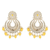 MUSKAN Yellow EARRINGS