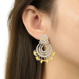 MUSKAN Yellow EARRINGS