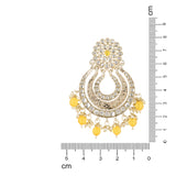 MUSKAN Yellow EARRINGS