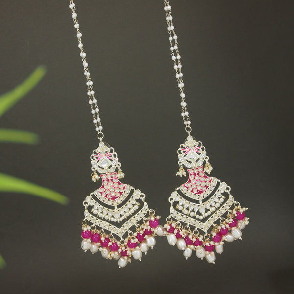 Pihu Raani Pink Earrings