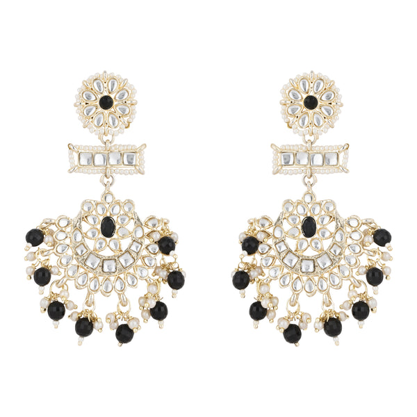 Sonam Black Earrings