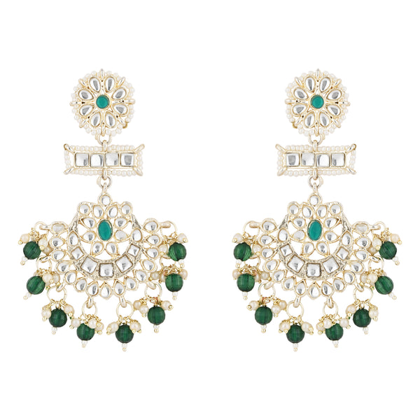 Sonam Green Earrings