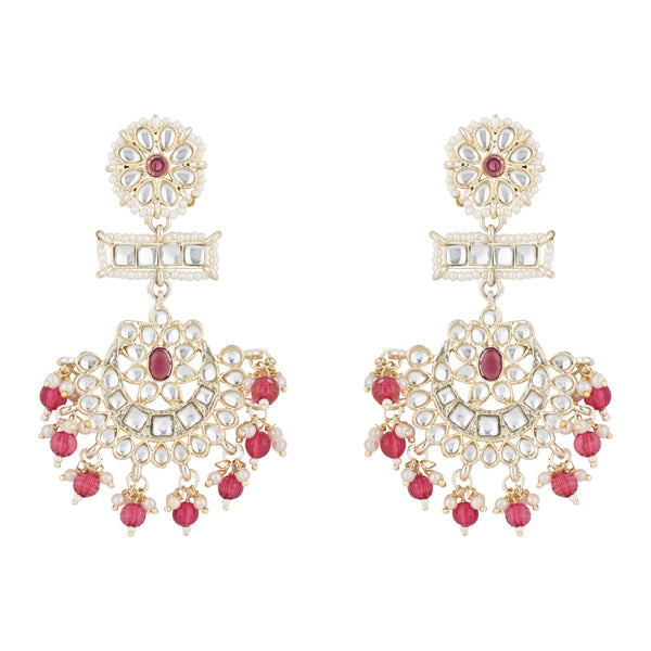 Sonam Pink Earrings