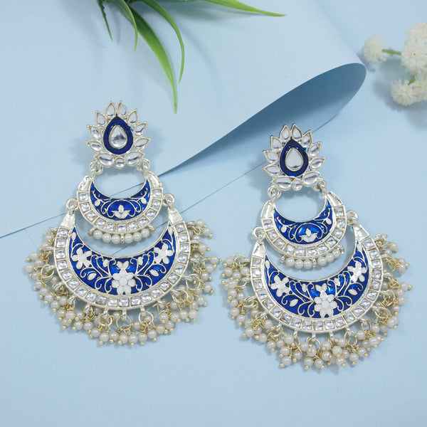 Mumtaz Blue Earrings