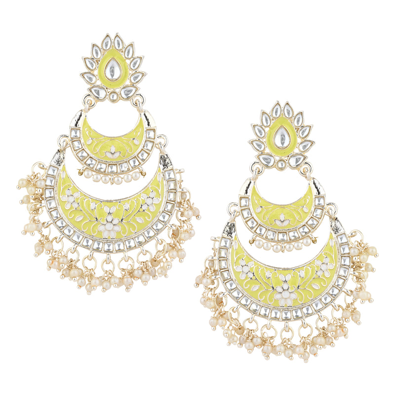 Mumtaz Yellow Earrings