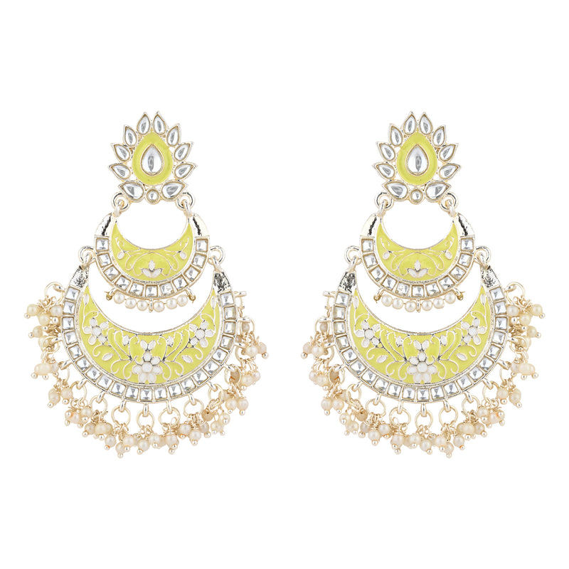 Mumtaz Yellow Earrings