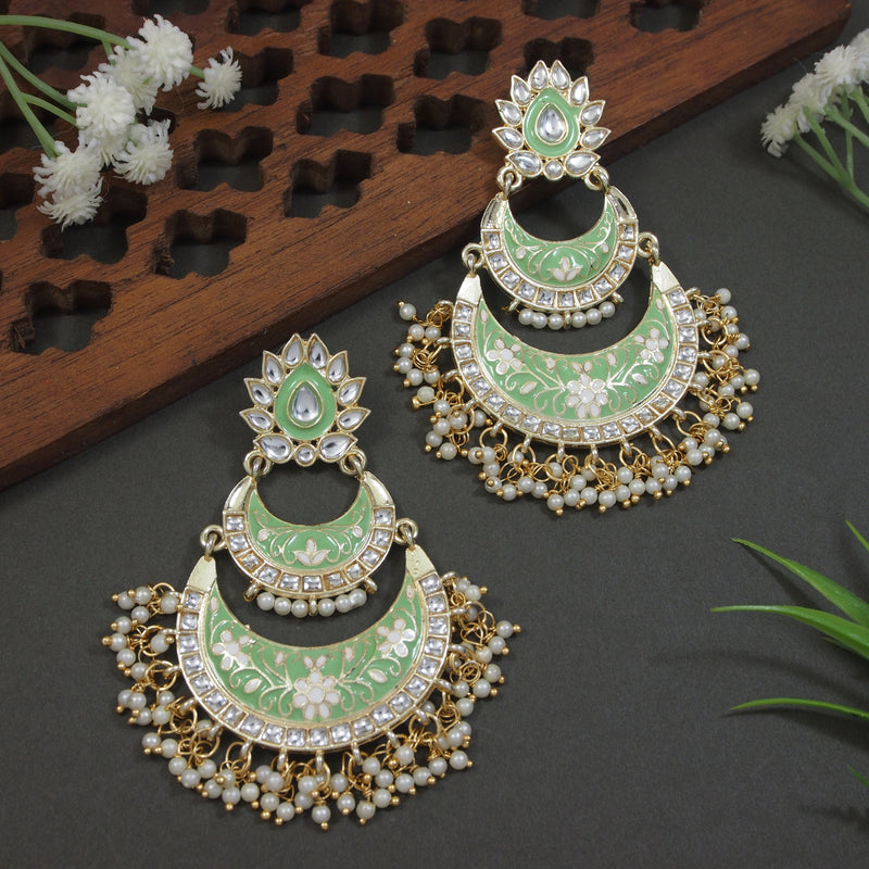 Mumtaz Mint Earrings