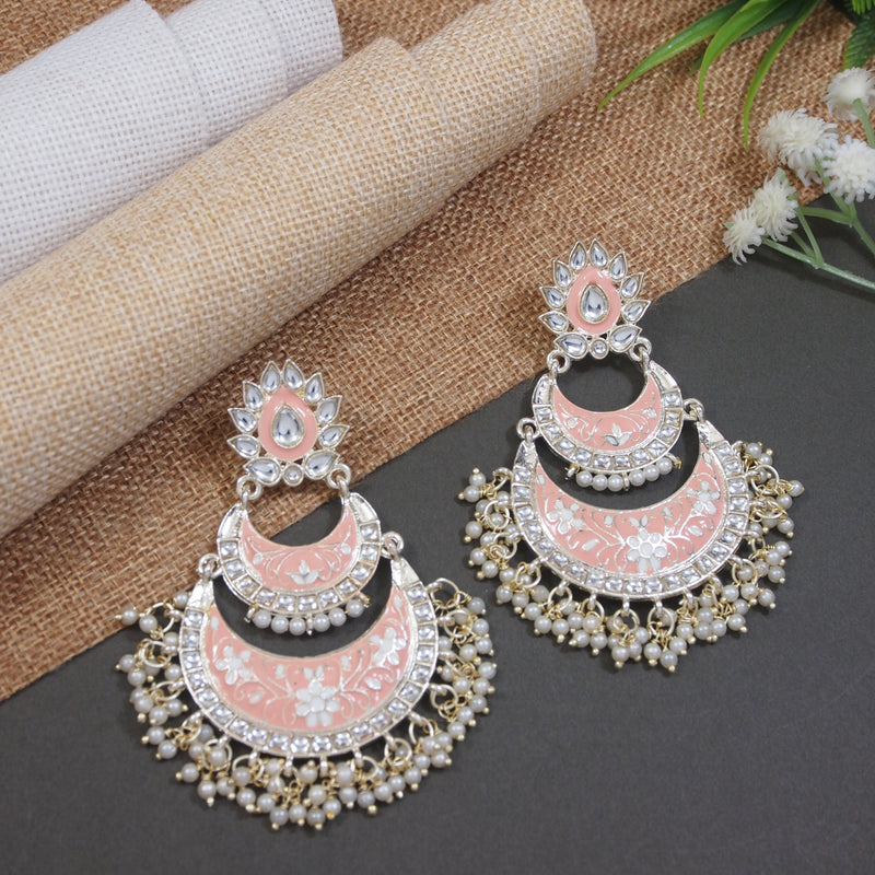 Mumtaz Peach Earrings