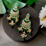 Insha Green Earrings