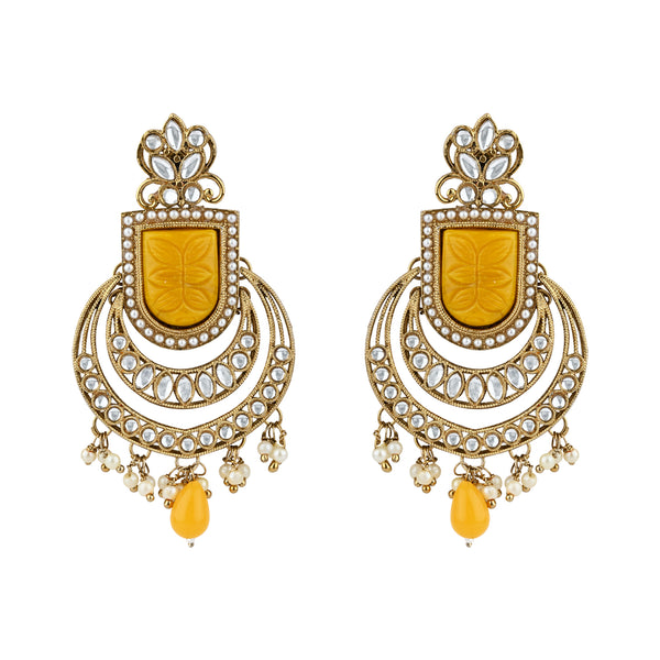 Purva Yellow Earrings