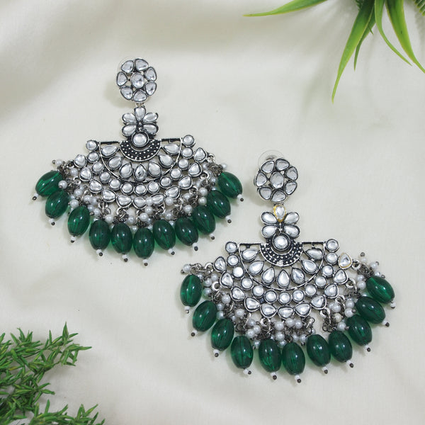 Aasma Green Earrings