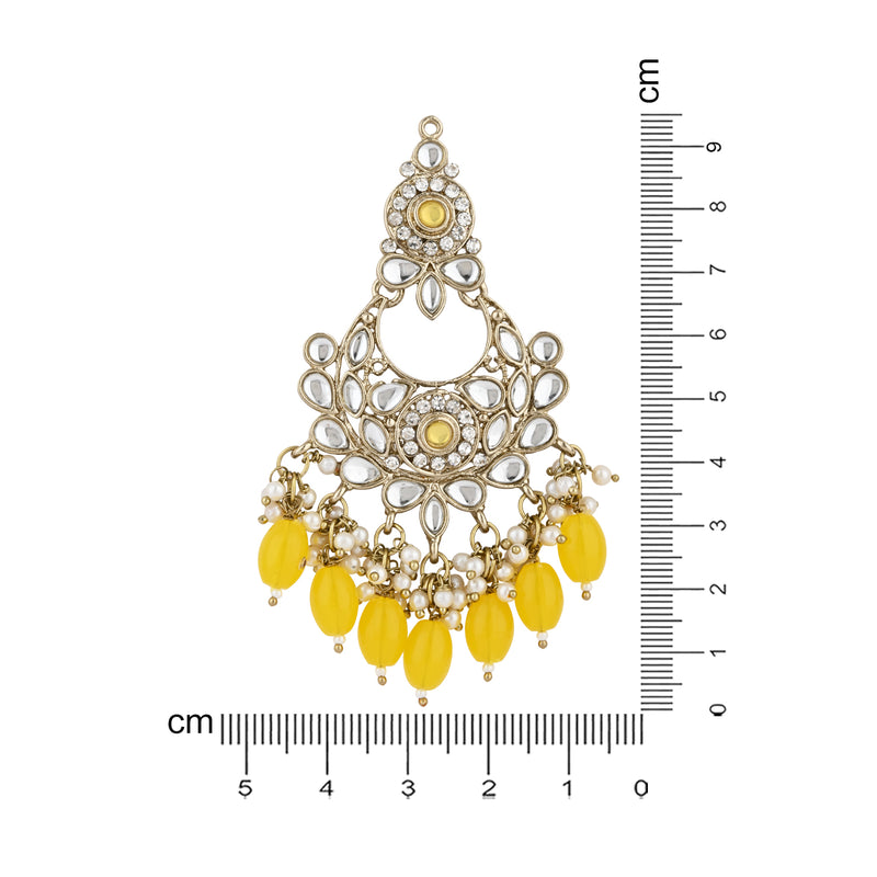 Safiya Yellow Earrings