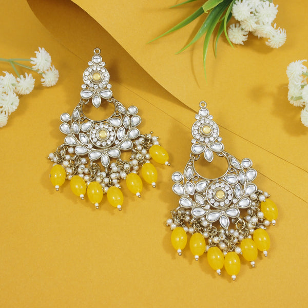 Safiya Yellow Earrings