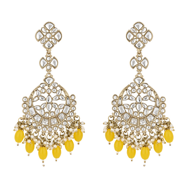 Laila Yellow Earrings