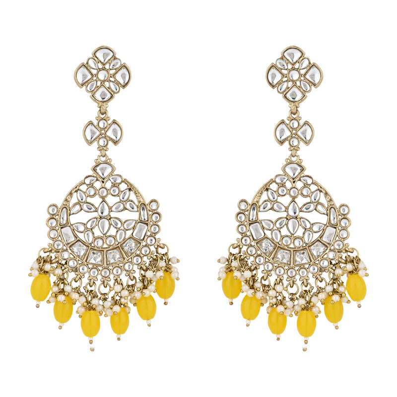 Laila Yellow Earrings