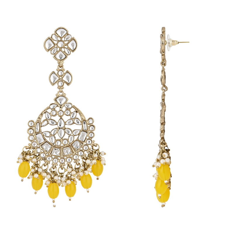 Laila Yellow Earrings