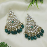 Ashvi Green Earrings