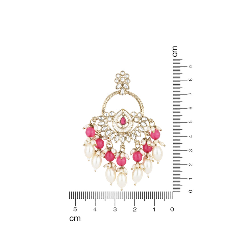 Mridhi Pink Earrings