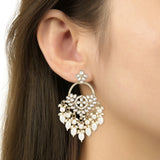 Lyla White Earrings