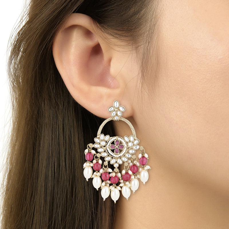 Lyla Wine Earrings