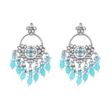 Lyla Turquoise Purple Earrings